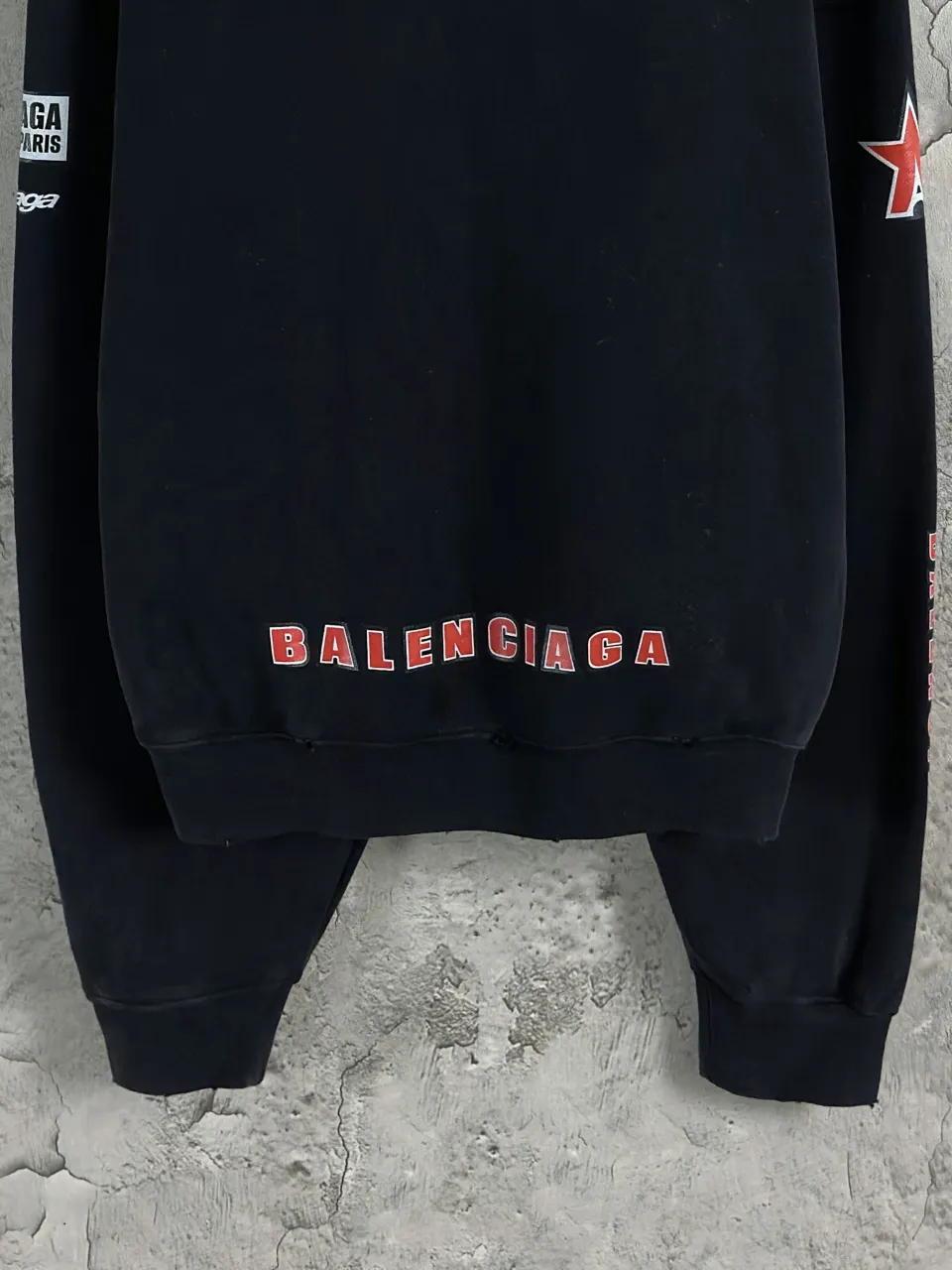 Balenciaga x 💰P220 ：Black Size:xs-l